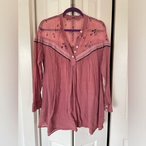 Free People Hearts and Colors Tunic